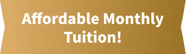 業界最安レベルの月謝 !