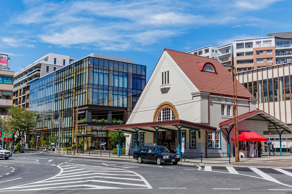 JR国立駅南口ロータリー